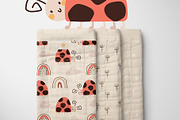 Rainbow ladybug patterns collection, a Pattern Graphic by Svitlana Kharchuk (Thumbnail 10 of 11)