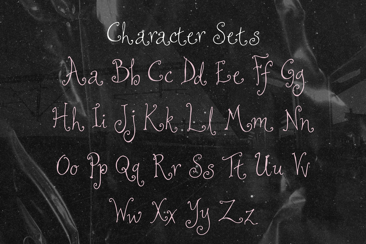 Rosewilt Swirly Fairytale Font, a Serif Font by The October Creative (Photo 3 of 9)