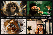 12 Photo Effect Templates, a Layer Style Add-On by iDoodle Studio (Thumbnail 4 of 6)
