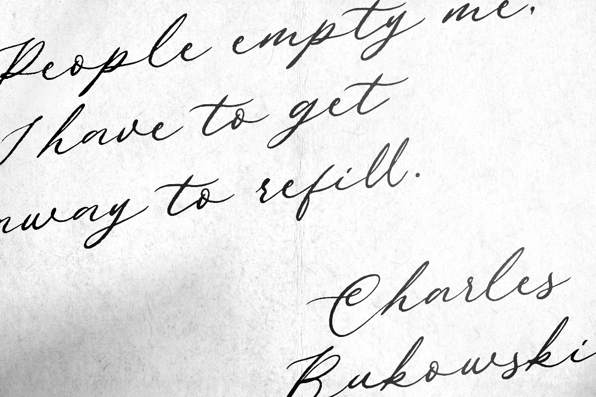 Rusthand - Rough Script, a Script Font by Bale Type (Photo 5 of 9)