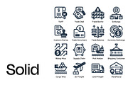 Global Trade Icon Set, a Duotone Icon by Eklip Studio (Thumbnail 1 of 3)