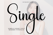 Single, a Handwritten Font by InermediaSTUDIO (Thumbnail 1 of 7)