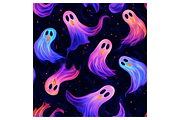 Neon Halloween Digital Paper, a Pattern Graphic by Chromolume Studio (Thumbnail 5 of 28)