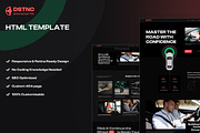 DriveSchool - Driving Training Site, a HTML Template by TNCFlow (Thumbnail 1 of 5)