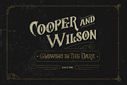 Brighton Typeface & Ornaments, a Font by Fortunes Co (Thumbnail 2 of 7)