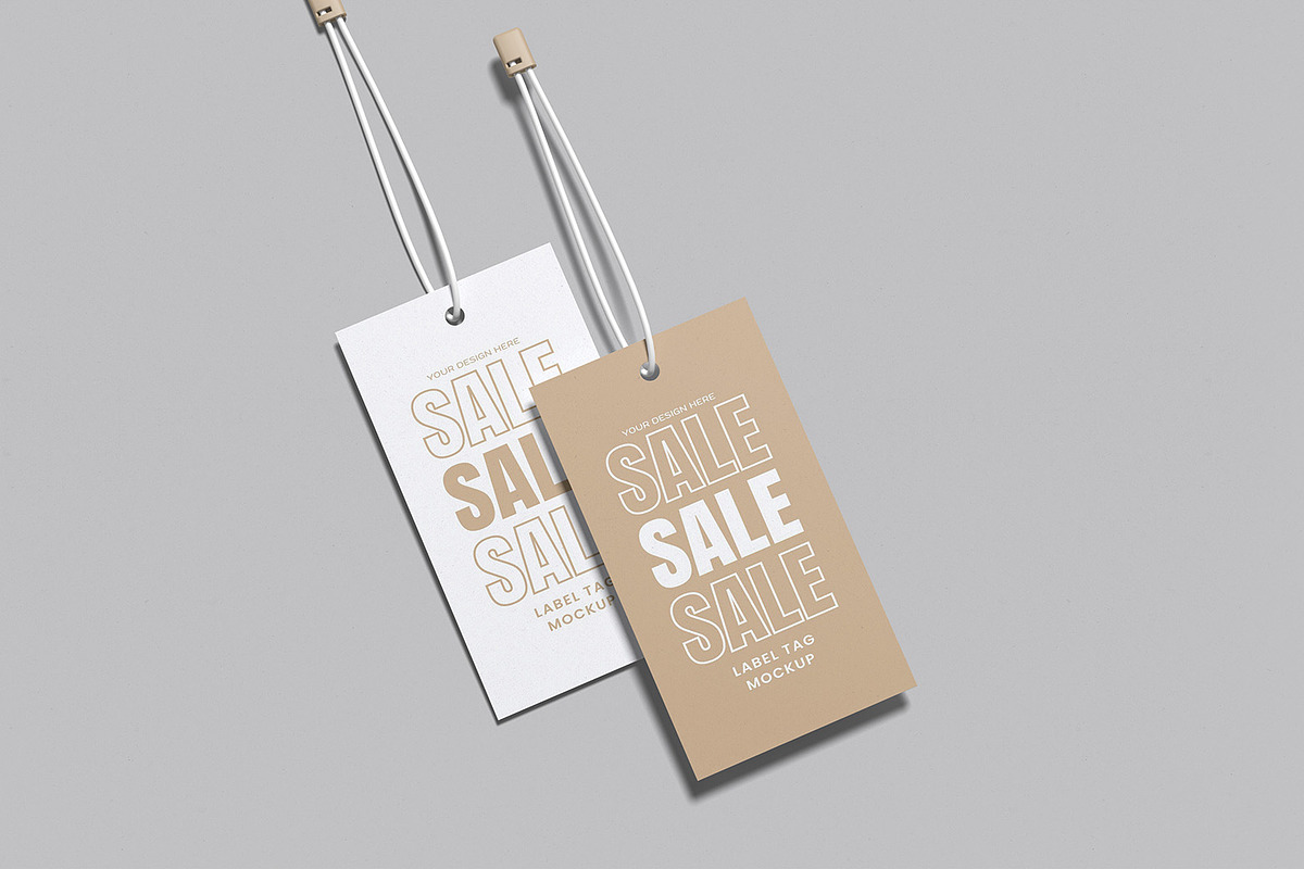 Label Tag Mockup, a Product Mockup by mahremdesign (Photo 8 of 9)