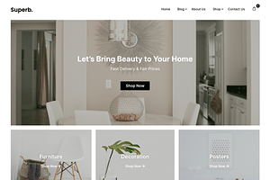 Superb eCommerce WordPress Theme