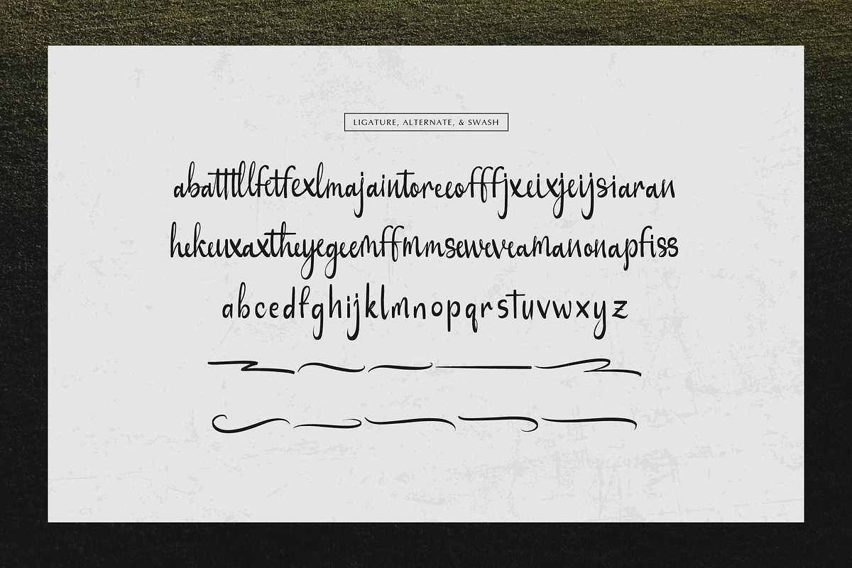 Serena Note Casual Handwritten Font, a Handwritten Font by gracetype_studio (Photo 11 of 12)