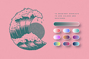 Stipple Dot Work Effects Pack, a Layer Style Add-On by Creative Veila (Thumbnail 6 of 8)