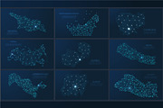 Maps in the form of the night sky, a Technology Illustration by Infographics project (Thumbnail 6 of 9)