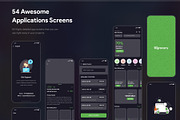 Bigrocery Dark UI Kit for Grocery, a Wireframe Template by SyalUIUX (Thumbnail 4 of 7)