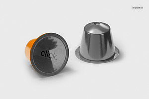 Coffee Capsule Mockup Set