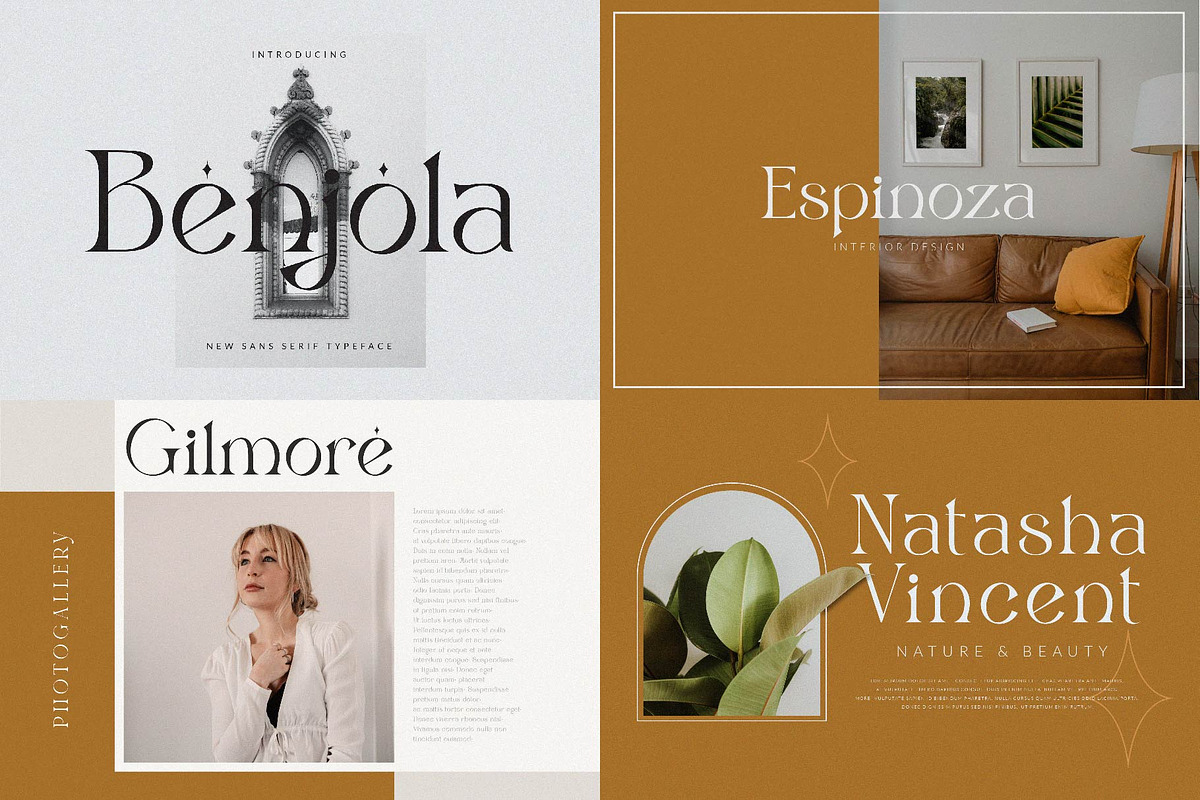 Modern Font Bundle, a Serif Font by ToniStudio