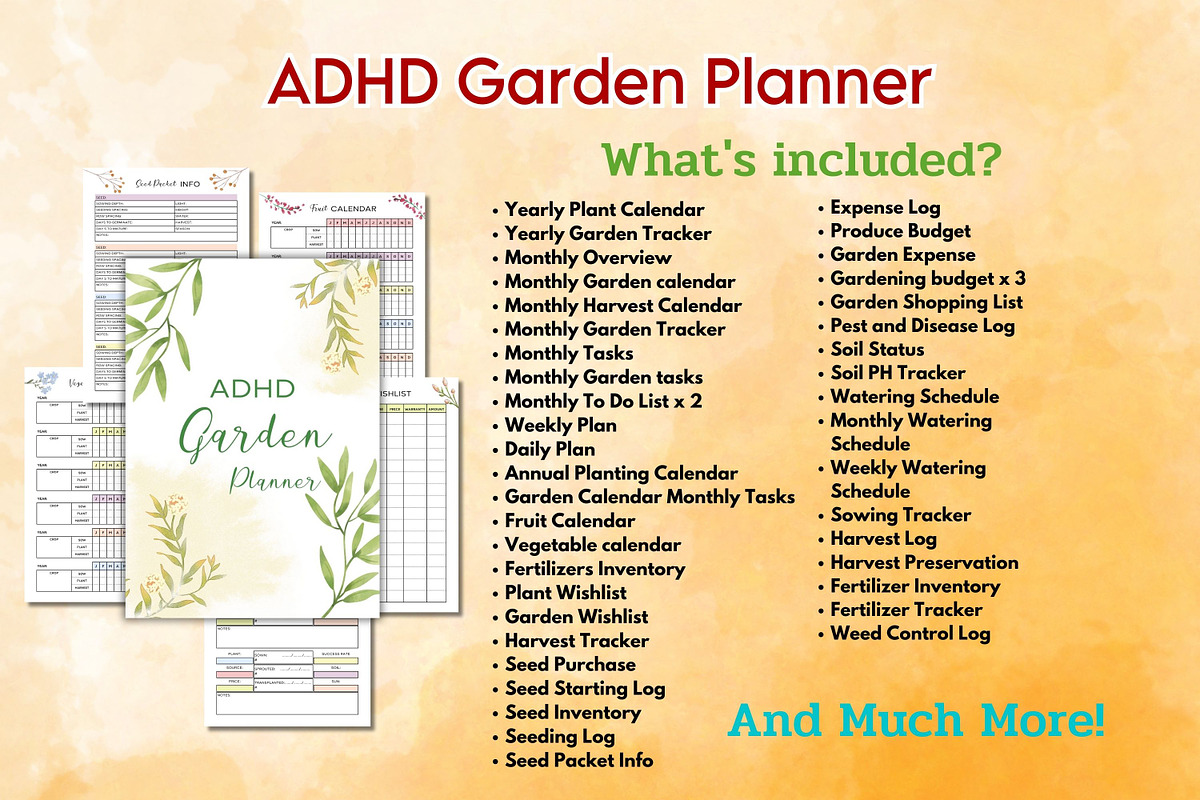 The Ultimate ADHD Planner Bundle, a Marketing Template by Adalin Shop (Photo 2 of 8)
