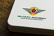Military Academy Logo Template, a Branding & Logo Template by mesuka (Thumbnail 1 of 2)