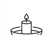 44 Candle Making Outline Icons, an Outline Icon by adenpinkstore (Thumbnail 5 of 17)