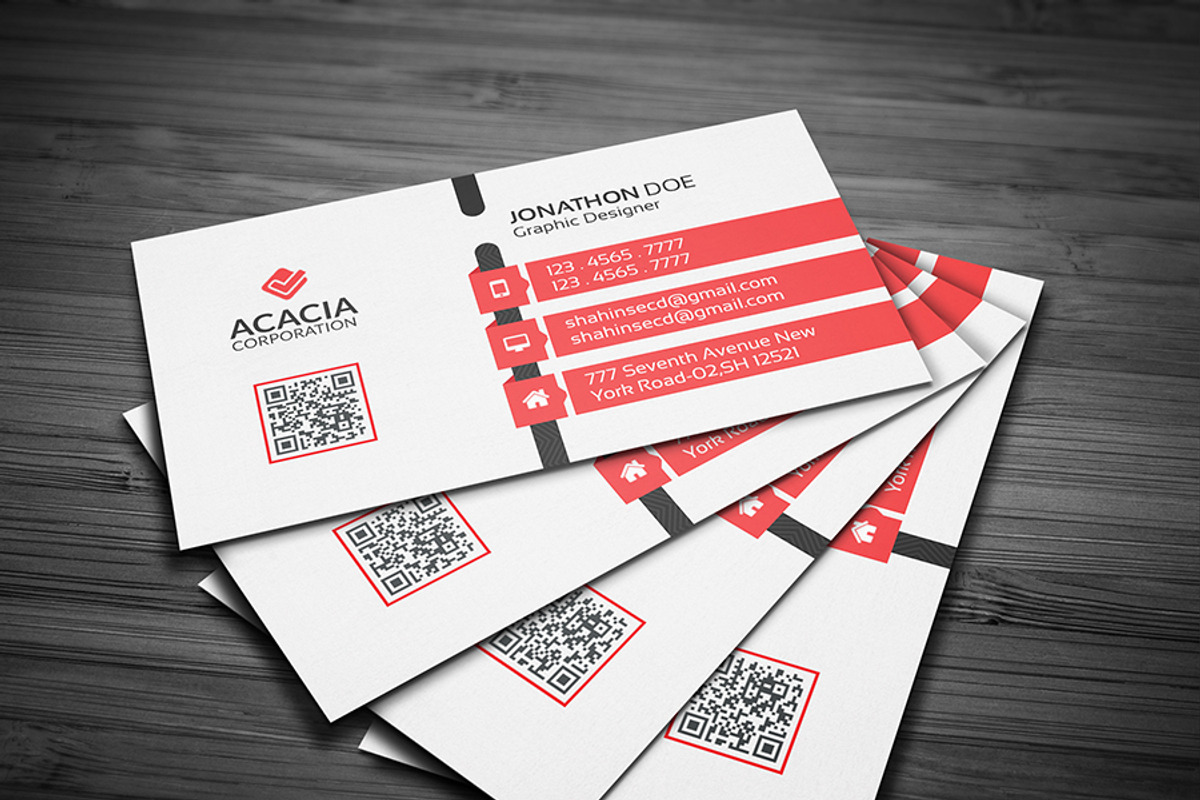 Bajn Business Card, a Business Card Template by DesignGhar (Photo 4 of 4)