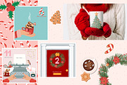 Christmas Advent Calendar, a Seasonal Illustration by Mio Buono (Thumbnail 5 of 11)