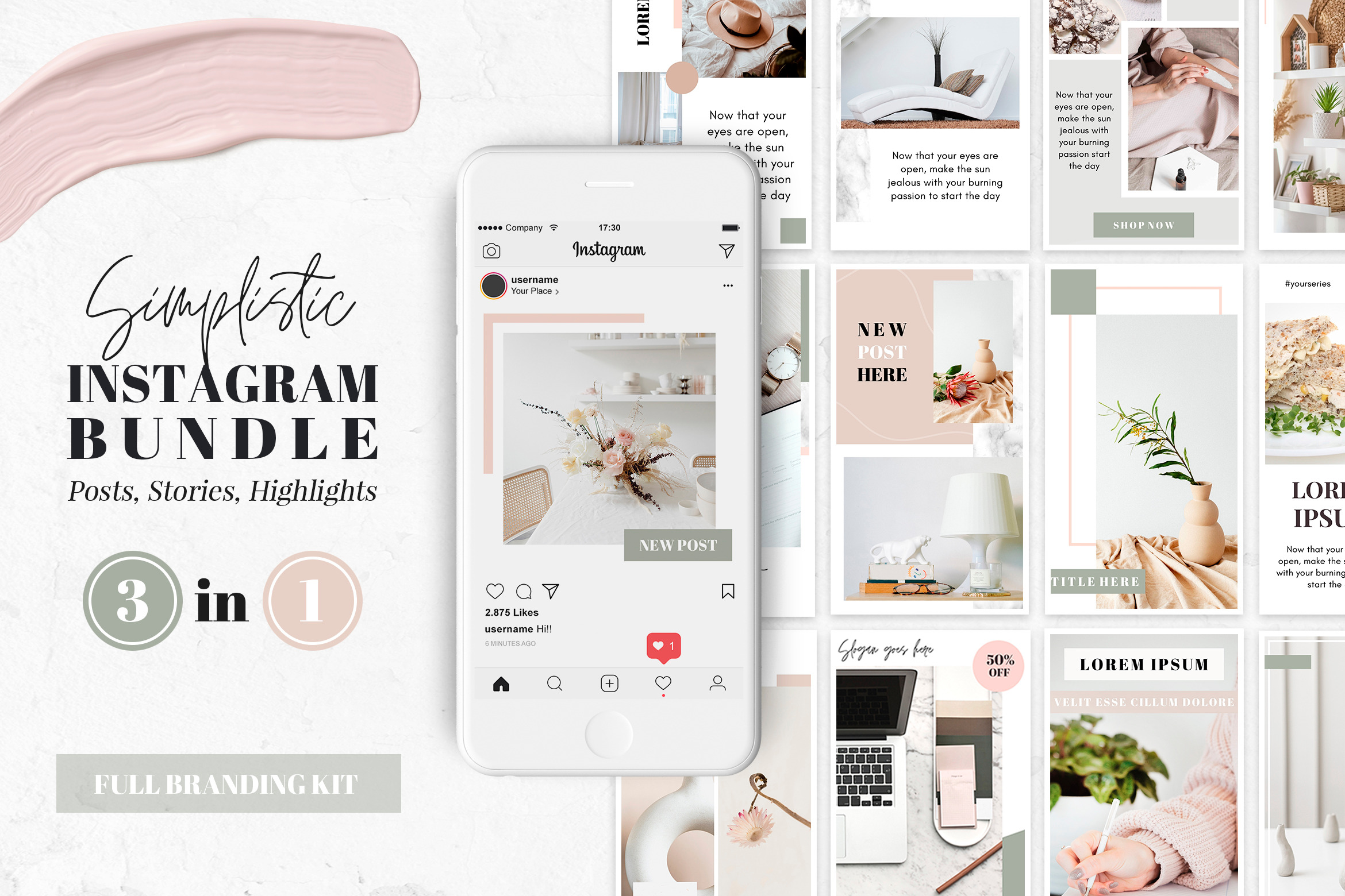 Canva Instagram Templates Bundle