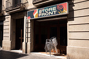 Exterior Storefront Sign Mockup, an Advertising Mockup by Designer Dude (Thumbnail 1 of 2)