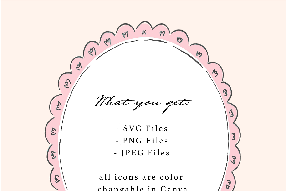 Hello Beautiful! Clipart, an Icon by Jordyn Grace Design (Photo 5 of 5)
