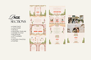 Hand-drawn Wedding Website Canva, a Landing Page Template by Ivyandpalette (Thumbnail 5 of 6)