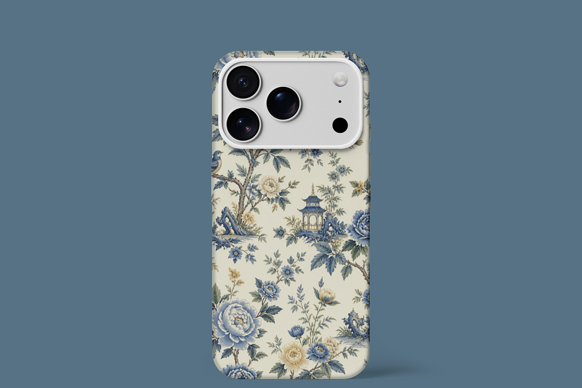 Blue Chinoiserie Seamless Pattern, a Pattern Graphic by elif (Photo 12 of 13)