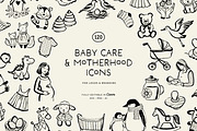 MOTHERHOOD & BABY CARE illustrations, a Decorative Illustration by Crocus Paperi (Thumbnail 1 of 5)
