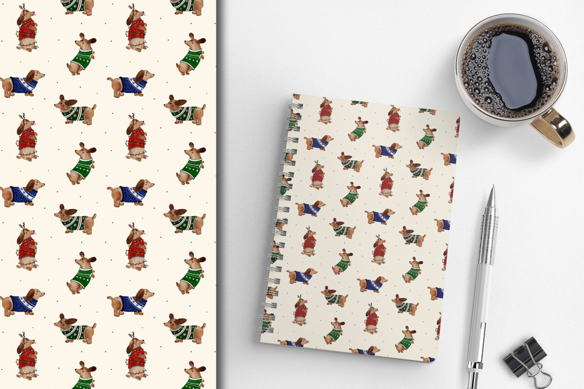 Christmas seamless patterns set, a Pattern Graphic by Dreamline Desings (Photo 6 of 10)