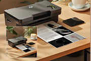 Minimal Printer Mockup - PR006 - 001, a Books & Magazine Mockup by Callistemon Creative (Thumbnail 4 of 7)