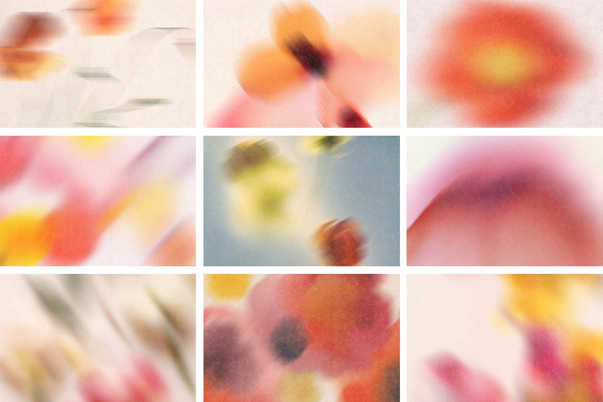 The Blurry Flowers, a Background Graphic by NKate (Photo 9 of 14)