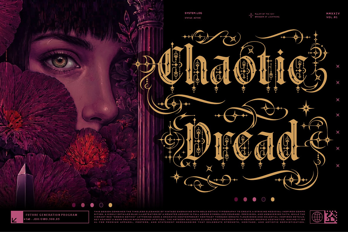 Gothica Sanctora Typeface, a Blackletter Font by alit design (Photo 4 of 18)