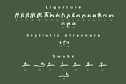 Verdonk - Retro Script Display, a Script Font by Mofr 24 (Thumbnail 7 of 8)
