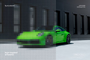 bricks photoshop template, a Pattern Graphic by kuro (Thumbnail 5 of 5)