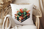 Autumn Bow Book Stack Clipart, an Illustration by Pixels.Craft (Thumbnail 6 of 7)