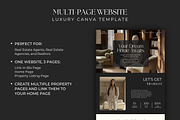 Real Estate Multi-Page Website, an App Template by Meraki Templates (Thumbnail 2 of 9)