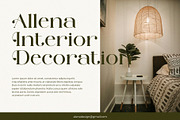 Allore - Modern Unique Serif, a Serif Font by Muflieart (Thumbnail 6 of 10)