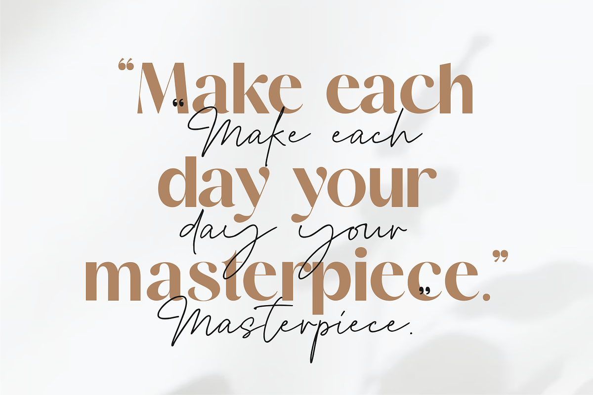 Mango Vintage Free Signature Font, a Sans Serif Font by zeenesia (Photo 12 of 16)