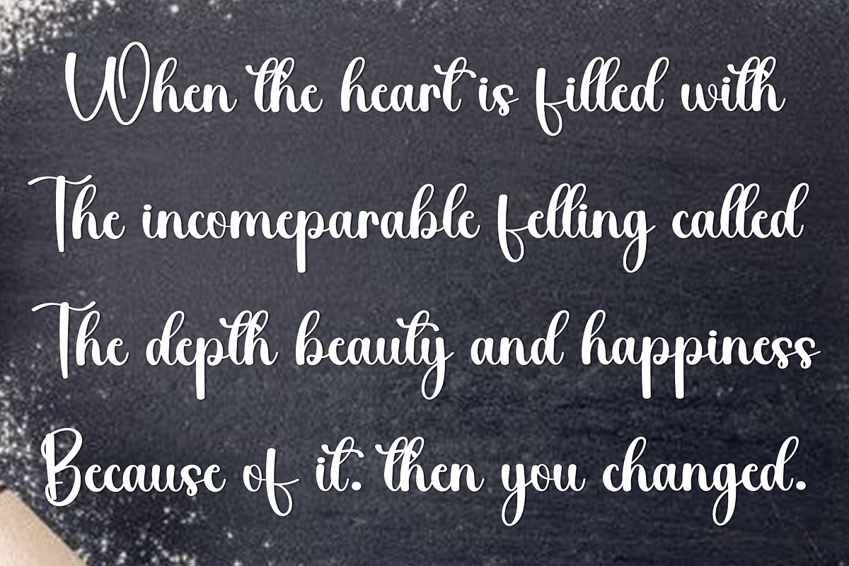 Theodore, a Handwritten Font by FreshTypeINK (Photo 7 of 8)