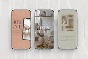 Helena | Canva Instagram Templates, a Social Media Template by Feather & Sage Design (Thumbnail 2 of 10)