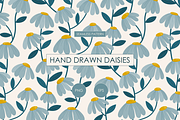 Climbing Daisies Seamless Pattern, a Pattern Graphic by HonestiesPrintS (Thumbnail 1 of 3)