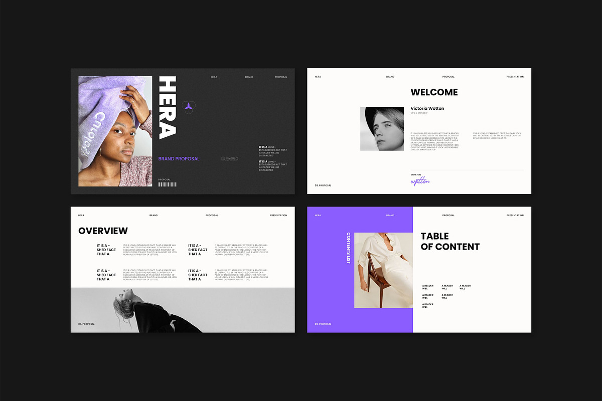 Brand Proposal Presentation Template, a Presentation Template by PrintIdea (Photo 2 of 7)
