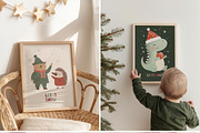 150 Christmas Kids Posters & Prints, a Background Graphic by Muse Artist (Thumbnail 4 of 17)