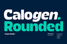 Calogen Soft | Family Font