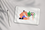Modern people using gadgets set, a Technology Illustration by Good Studio (Thumbnail 8 of 8)