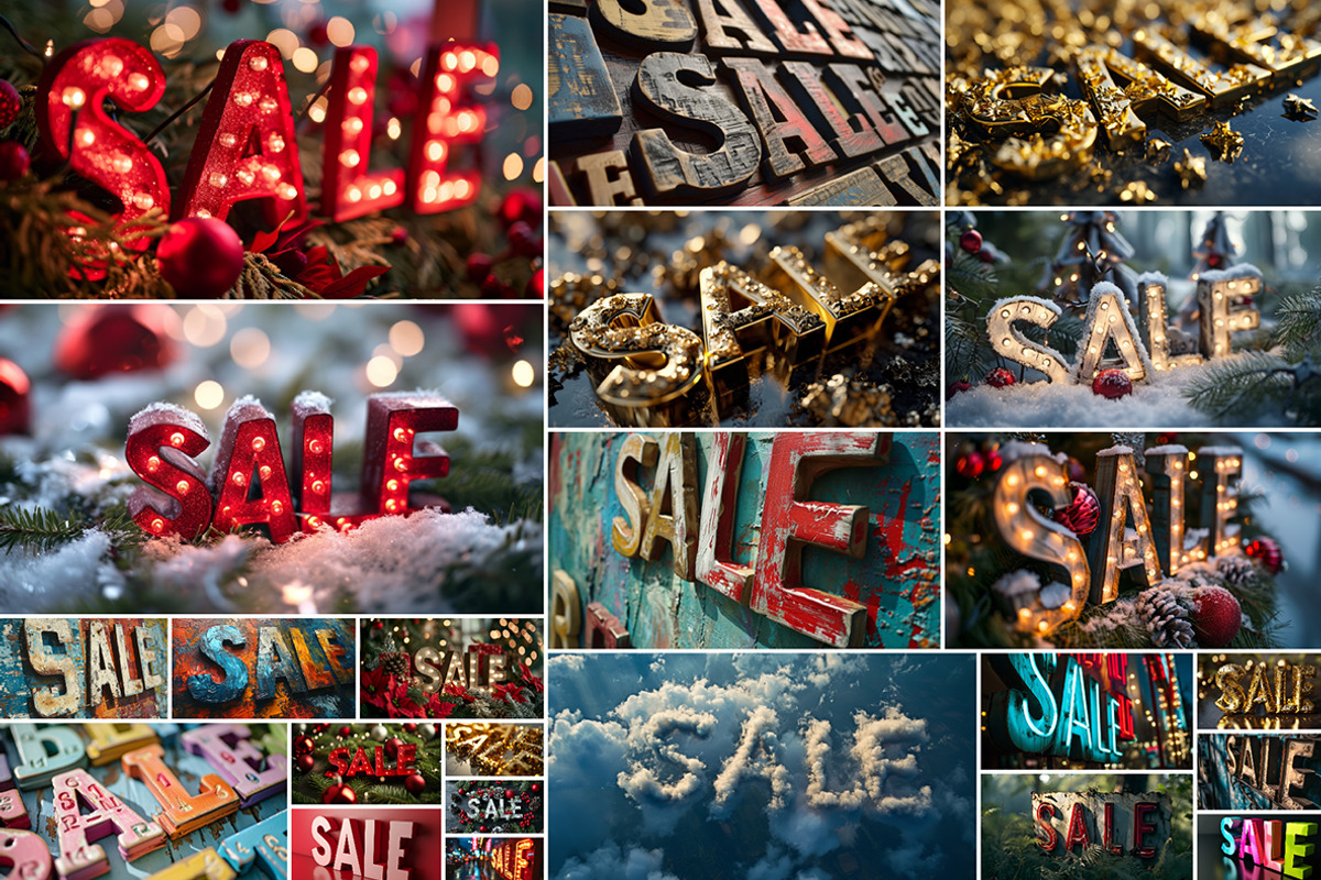 87 Sale images, a Business Photo by Handmadefont (Photo 6 of 20)