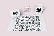 Sport Alphabet - Dingbat Font, a Symbol Font by WADLEN (Thumbnail 6 of 7)