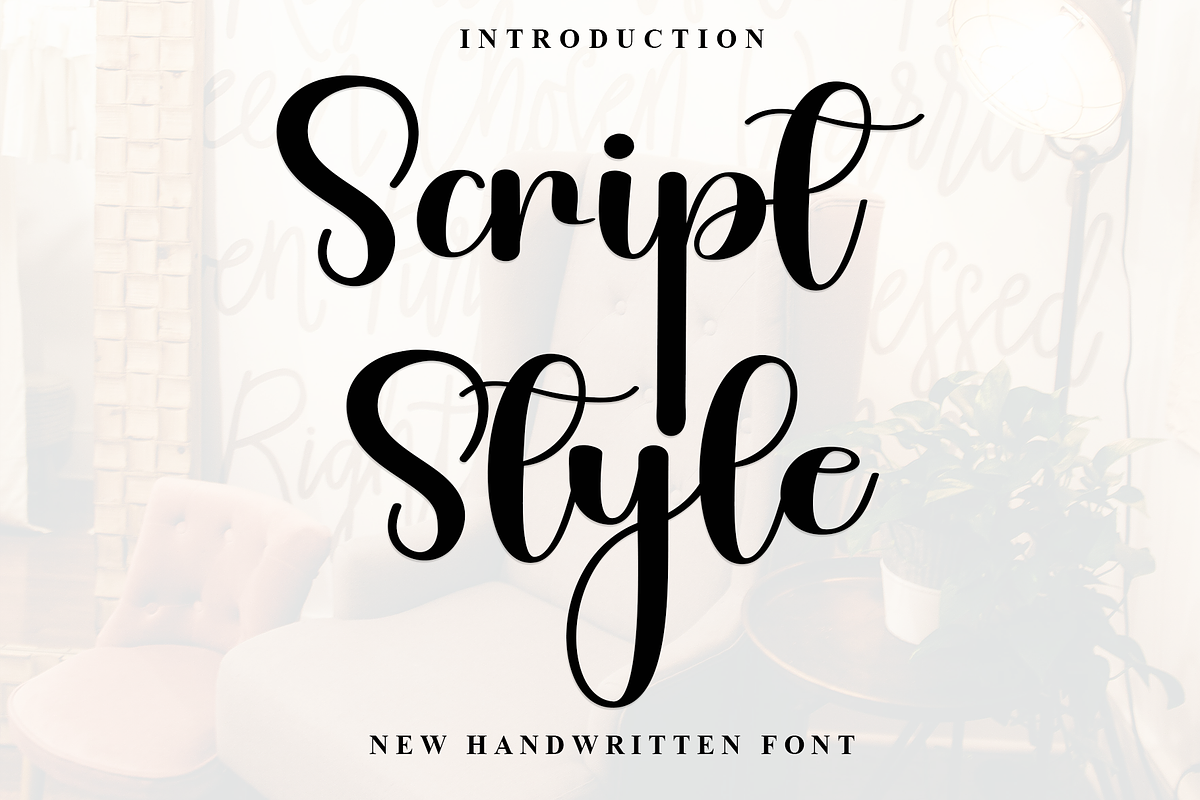 Script Style, a Handwritten Font by FreshTypeINK (Photo 1 of 8)