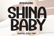 Shina Baby | Script Font, a Script Font by Scratchones (Thumbnail 1 of 8)