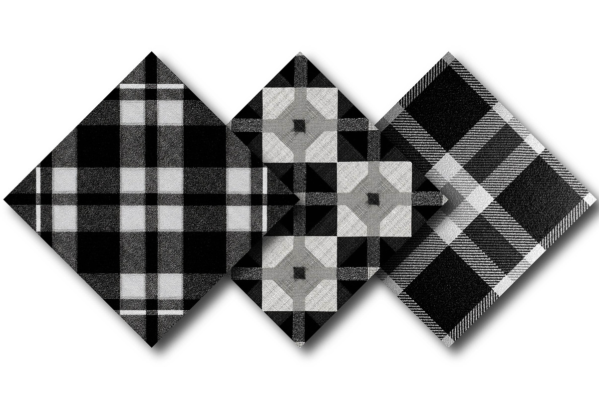 Black White Chec Patterns, an Illustration by DreamPrint404 (Photo 3 of 4)